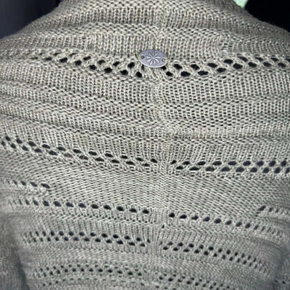 Athleta Olive Green Ombre Wilton Cardigan - Picture 7 of 8